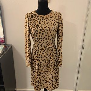 Merona Animal Print Shift Dress Size X-mall